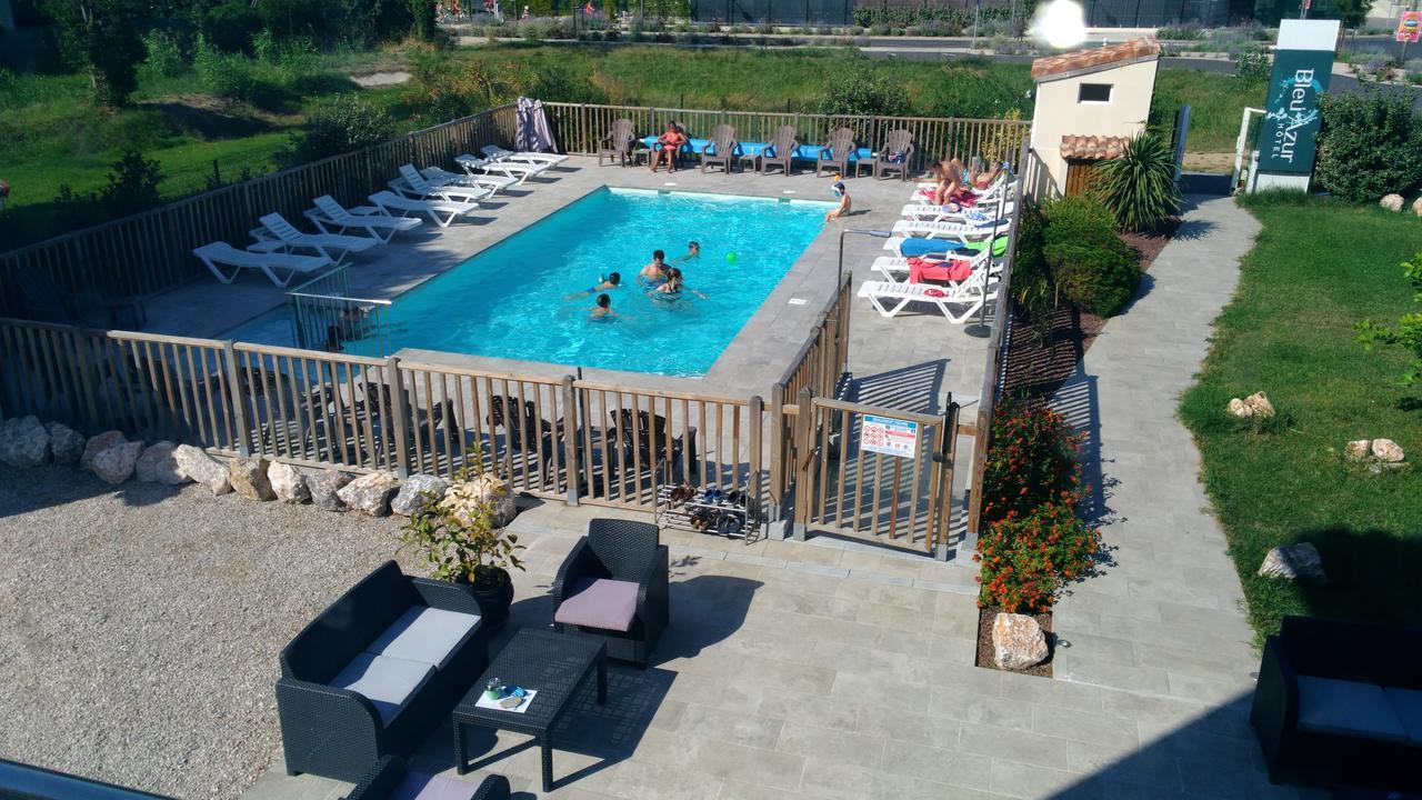 ארגלס-סור-מר Hotel Bleu Azur מראה חיצוני תמונה